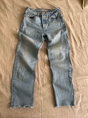 Levi’s Wedgie Straight Jeans W25 Light Wash